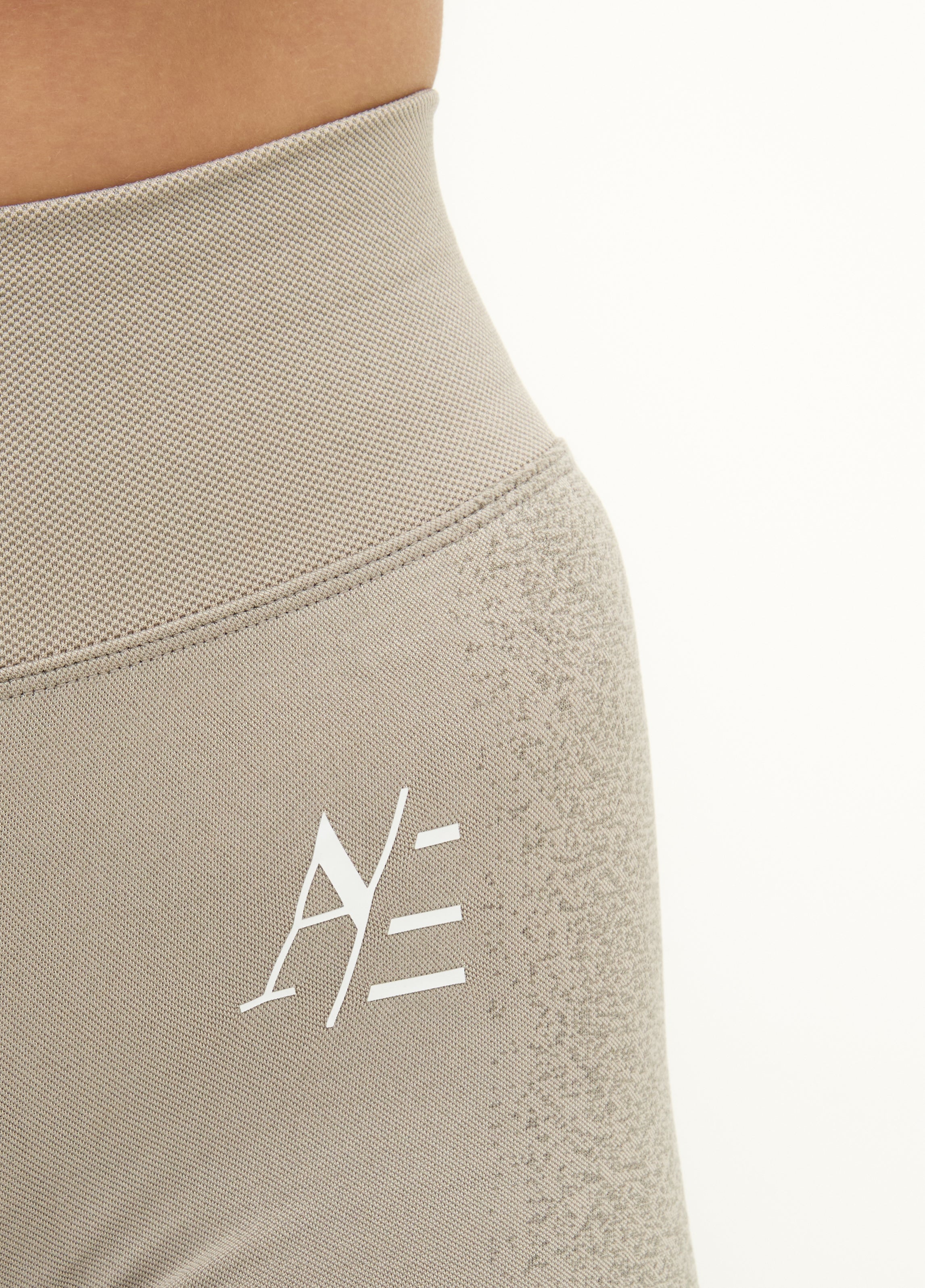 Highwaist shorts Oyster Grey