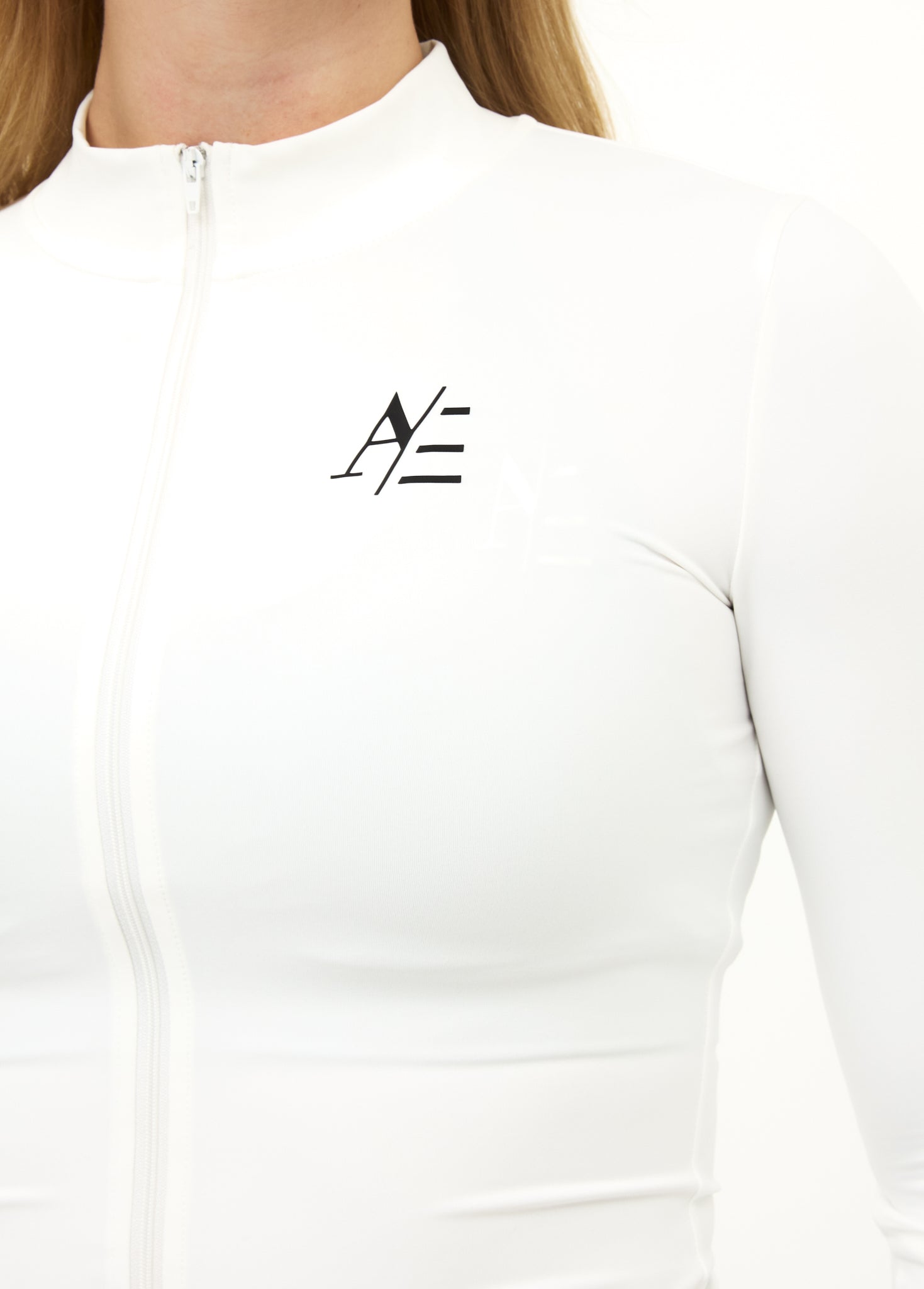 Zippers White