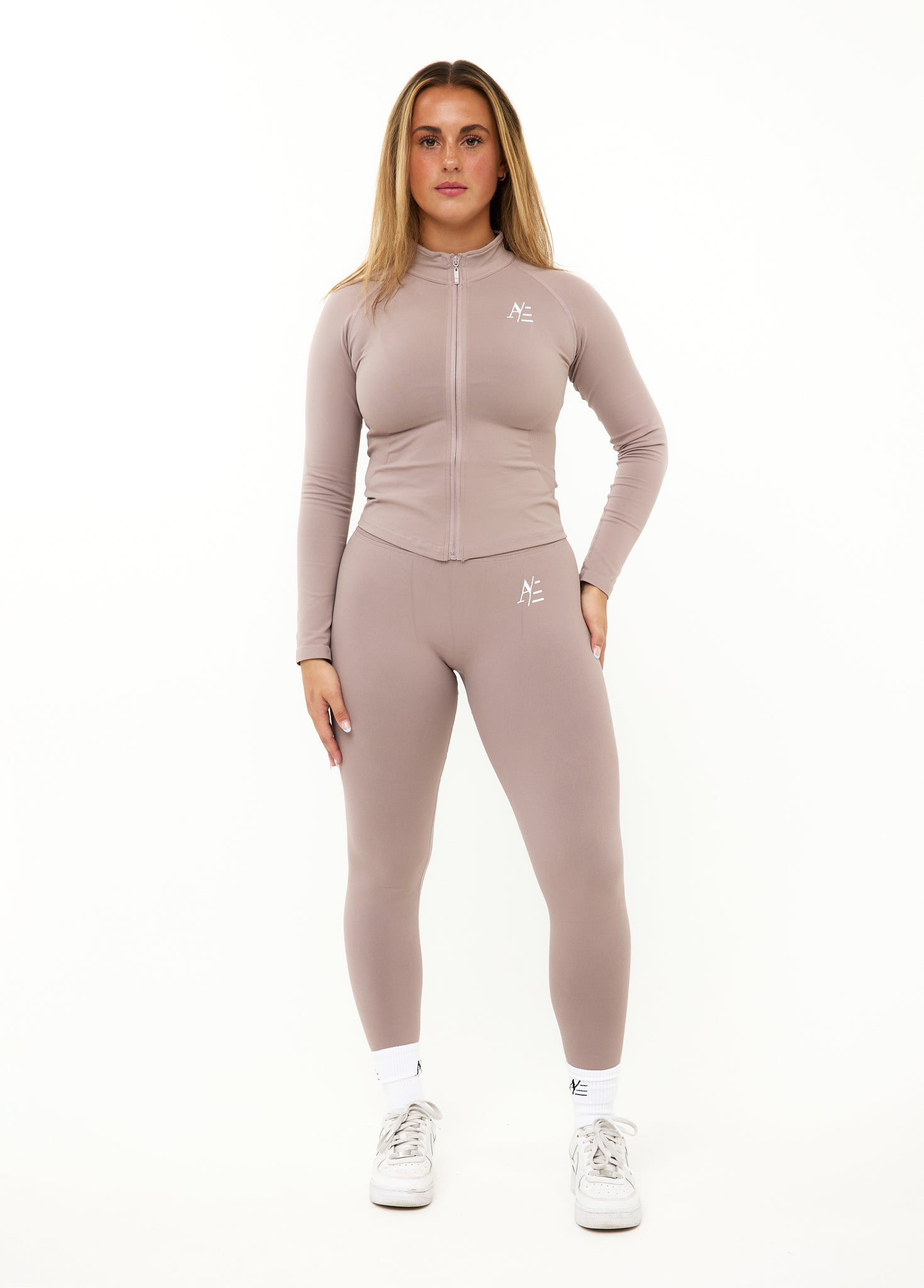 Zippers Dusty Taupe