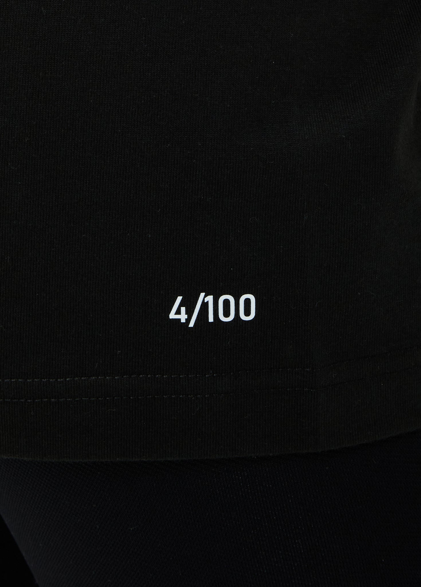 Oversized T Shirt Black Pink 4 Year Anniversary