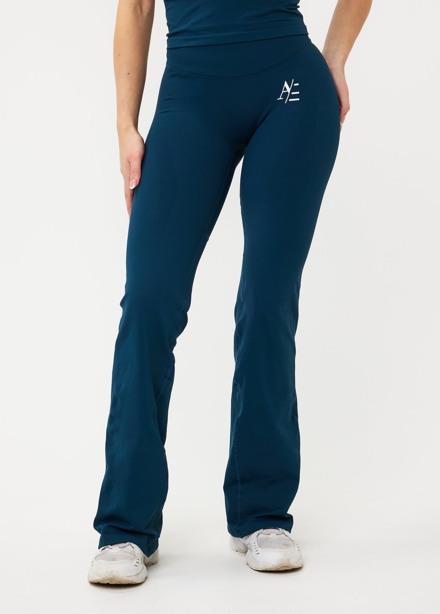 Flare Legging Peacock Blue