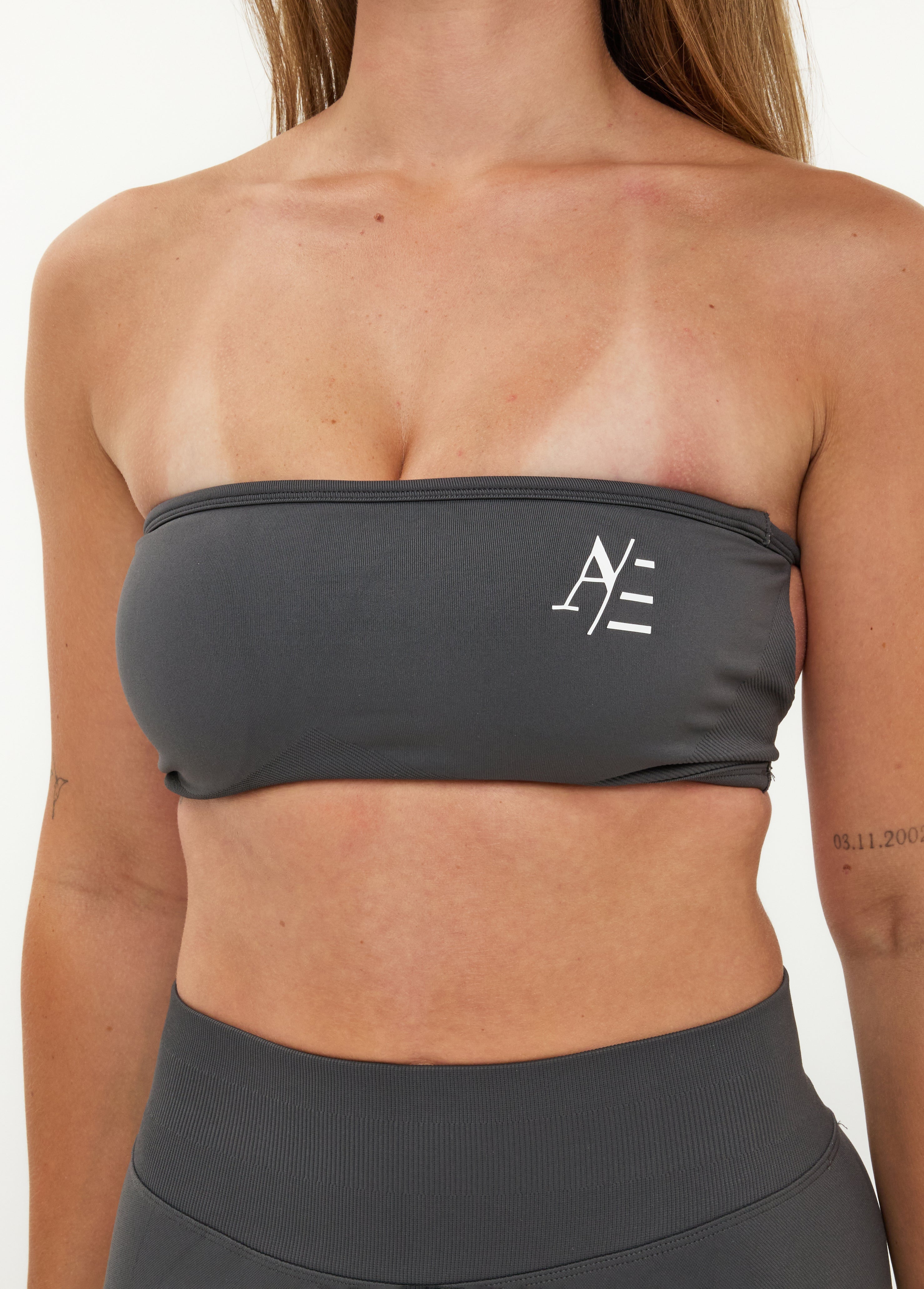 Bandeau Sport-BH Storm Grå
